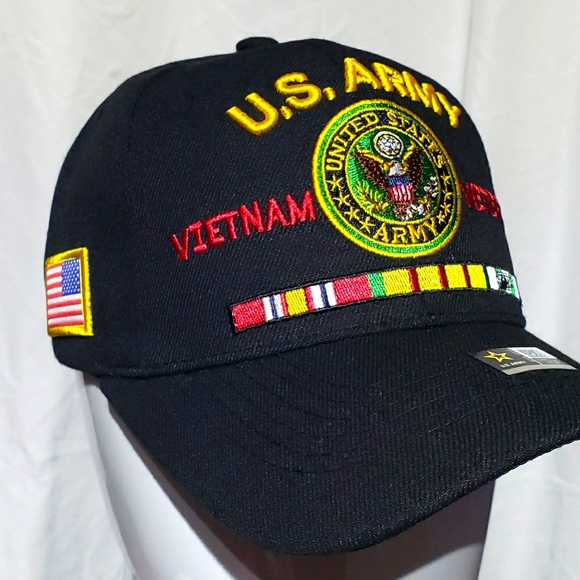 MILITARY  U.S. ARMY VIETNAM VETERAN HAT - Picture 3 of 5